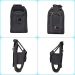 Adjustable radio case compatible with uv5r motorola gp328 plus tlkr t92 h2o t42 talkabout small walkie ...