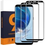 Aefj - 2 pices verre tremp pour samsung galaxy s9 plus, 3d couverture complte ultra rsistant vitre ...