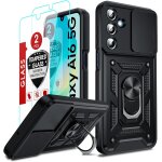 Aefj - coque pour samsung galaxy a16 / a 16 5g / 4g antichoc avec 2 * verre tremp� + full protection ...