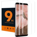 Aefj - verre tremp pour samsung galaxy s9 plus, sensibilit tactile protection ecran, duret 9h anti ...