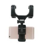 Ages support de r�troviseur de voiture berceau de support rotatif a 360 degr�s pour t�l�phone universel ...