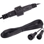 Aiou - 10m / 32. 8ft cble de rallonge guirlande, 2 broches prolongateur ip65 etanche connecteurs pour ...