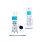Alcatel classic f530 voice duo - tlphone sans fil - systme de rpondeur avec id d'appelant - dect ...