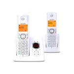 Alcatel classic f530 voice duo - tlphone sans fil - systme de rpondeur avec id d'appelant - dect ...