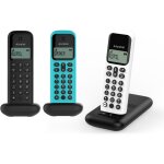 Alcatel d285 voice trio - t�l�phone sans fil - syst�me de r�pondeur avec id d'appelant - (conf�rence) ...