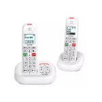 Alcatel - duo. 100mem. ml. rep. bloc appels. xl685voiceduoblanc Alcatel - duo. 100mem. ml. rep. bloc appels. xl685voiceduoblanc