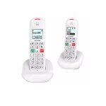Alcatel - duo. dect. 100mem. ml. bloc appels xl685duoblanc Alcatel - duo. dect. 100mem. ml. bloc appels xl685duoblanc