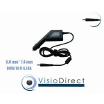 Alimentation chargeur voiture auto sur prise allume cigare pour ordinateur portable hp pavilion g7 - ...