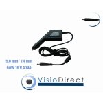 Alimentation chargeur voiture auto sur prise allume cigare pour portable hp compaq pavilion dv7 - 1233 ...