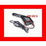 Alimentation chargeur voiture sur prise allume cigare pour portable toshiba qosmio f50 visiodirect