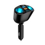 Allume - cigare laguna pour voiture, rpartiteur de prise, lumire bleue, qc 3. 0, chargeur 2 usb, 5 ...