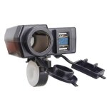 Allume - cigare portable etanche pour moto, accessoires de moto, prise d'alimentation 5v 4. 2a chargeur ...
