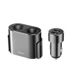 Allume - cigare sparateur de voiture 12v - 24v, double usb, chargeur de voiture, prise 100w, rpartiteur ...