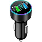 Allume cigare usb, total 66w [super & 3. 1a] chargeur de voiture, prise usb charge rapide 12v, double ...