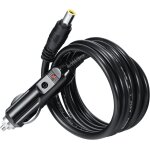 Allume - cigare vers dc 8 mm dc7909 chargeur de voiture c�ble d'alimentation 12 v 24 v pour bluetti goal ...