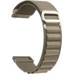 Alpine loop bracelet compatible avec 20mm 22mm, sport nylon bracelet de remplacement titanium g - hook ...