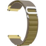 Alpine loop bracelet compatible avec 22mm 20mm, sport nylon bracelet de remplacement titanium g - hook ...