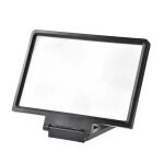 Amplificateur d'cran de tlphone portable hd, loupe d'cran de tlphone pliable, design de nervure, ...