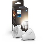 Ampoule connecte philips hue white 5. 5w gu10 x2