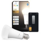 Ampoule connect�e philips hue white e27 a21 100 w blanc