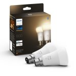 Ampoule connectée philips hue x2 white b22 Ampoule connectée philips hue x2 white b22