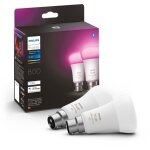 Ampoule connectée philips pack x 2 ampoules white&colors b22 Ampoule connectée philips pack x 2 ampoules white&colors b22