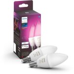 Ampoule connectée philips pack x 2 ampoules white&colors e14 Ampoule connectée philips pack x 2 ampoules white&colors e14