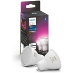 Ampoule connecte philips white & colors gu10 x2