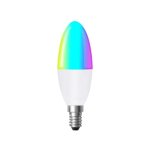 Ampoule connectée tuya e14, wi fi, 5w, rgb + w + c, lampe led a intensité variable, 85 265v ac, minuterie, ... Ampoule connectée tuya e14, wi fi, 5w, rgb + w + c, lampe led a intensité variable, 85 265v ac, minuterie, ...