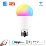 Ampoule intelligente led, bluetooth, commande vocale, 10w rgb, variable e27 b22, wifi, lampe magique, ...