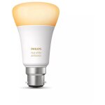 Ampoule led b22 connect�e philips hue white ambiance 9w blanc chaud