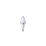 Ampoule led bougie connecte philips - wiz - eyecomfort - multicolore - 4, 9w - 470 lumens - e14 - 93208 ...