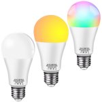 Ampoule led connect�e, wi - fi, 220v, , 12w, 15w, 18w, alexa, pour maison, lampe intelligente, e27, tuya, ...