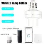 Ampoules led e27 intelligentes, wi - fi, interrupteur de synchronisation, application de commande vocale, ...