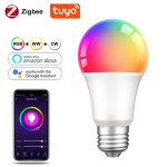 Ampoule led intelligente 3. 0, e27 90 250v rgb + w + c 9w, variable, fonctionne avec smart life alexa ...