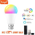 Ampoule led intelligente, e27 b22, 10w, 1000lm, lampe de nuit intelligente a intensit� variable, compatible ...