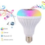 Ampoule led intelligente e27 rgb, bluetooth, compatible avec haut - parleur, lecture de musique, audio, ... Ampoule led intelligente e27 rgb, bluetooth, compatible avec haut - parleur, lecture de musique, audio, ...