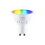 Ampoules led intelligentes, tuya gu10, wifi, rgbcw 5w, lampes a intensit� variable, smart life, t�l�commande, ...