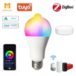 Ampoule led intelligente wi fi, tuya, e27, e26, ac220 240v pir, capteur de mouvement, rgb, veilleuse, ...