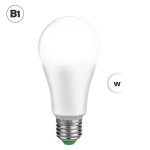 Ampoule led intelligente wifi 15w e27 b22, lampe de nuit intelligente a intensit� variable, s'applique ...