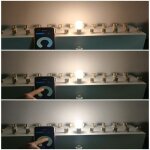 Ampoules led a intensit� variable smart home, contr�le sans fil, economie d'�nergie, 6w, 2700 - 6500k, ...