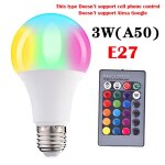 Ampoule led rgb e27 rgbw lampe a intensit� variable lumi�res intelligentes pour d�coration de maison ...