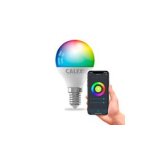 Ampoule led smart mulicolor - sph�re - 4, 9w e14 calex