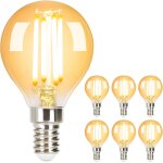 Ampoule led smart + wifi, 4, 8 w, 470 lm, forme globe diamtre 125 mm, e27, multi couleurs et lumire ...