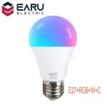Ampoule magique intelligente wifi, 15w, b22 e27, lampe led rgb, rgb + blanc, fonction de minuterie, variable, ...