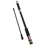 Antenne t�lescopique al800 uhf vhf bnc de haute qualit� pour kenwood, radio bidirectionnelle portable ...