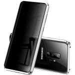 Anti espion coque pour samsung galaxy s9 plus etui magntique double face verre tremp anti spy case ...