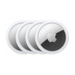 Apple airtag (pack de 4) blanc - tracker bluetooth balise connecte anti - perte
