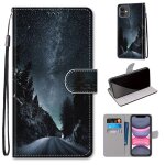 Apple iphone 11 6. 1  coque, saturcase beau pu cuir magn�tique flip portefeuille support porte - carte ...