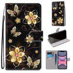 Apple iphone 11 6. 1  coque, saturcase beau pu cuir magn�tique flip portefeuille support porte - carte ...